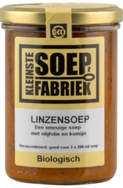 Vegan Palestijnse Olijfolie linzensoep Kleinste Soepfabriek