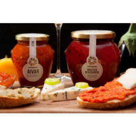Vegan Pelagonia Antipasta Roasted Peppers