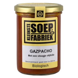 Vegan Rode Gazpacho BIO Kleinste Soepfabriek