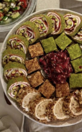 Turkish Delight Chocolade Baklava met Pistache (6 blokjes)