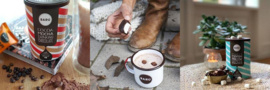 Vegan BARÚ Swirly Hot Chocolate Powder (12 koppen)