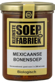 Vegan BIO Mexicaanse Bonensoep Kleinste Soepfabriek