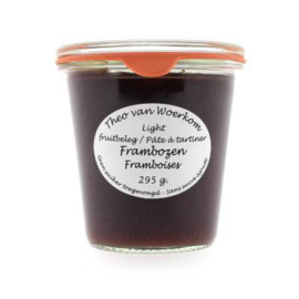 Woerkom's Frambozen Confituur 295 gram LIGHT