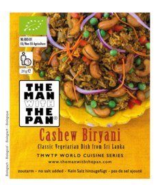 Vegan The MAN with the PAN BIO Cashew Biryani