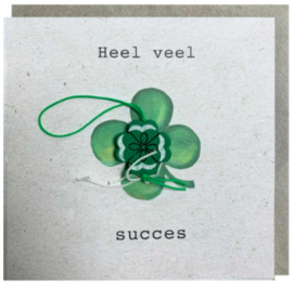 Kaart + Enveloppe: Heel Veel Succes