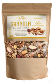 Camile's Granola 350 gram (60% zaden en noten met agave)