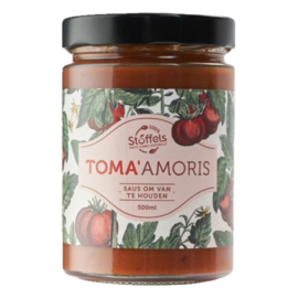 Toma′Amoris Tomatensaus 500 gram (Belgische Tomaten Stoffels)
