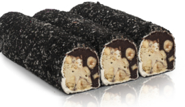 Turkish Delight Lokum Dubbel Brownie / Hazelnootpasta (Turks Fruit)