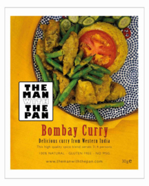 Vegan The MAN with the PAN Spice Blend Bombay chicken Curry