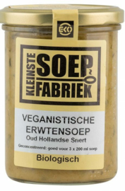 Vegan BIO Erwtensoep Veganistisch Kleinste Soepfabriek