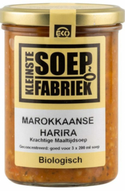 Vegan BIO Marokkaanse Harira Maaltijdsoep Kleinste Soepfabriek
