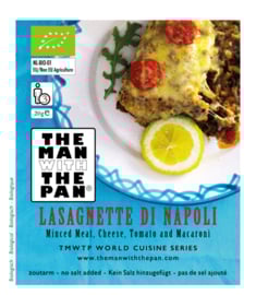 Vegan The MAN with the PAN BIO Lasagnette Di Napoli