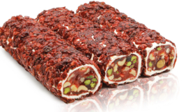 Turkish Delight Lokum Cranberry Lokum en Notenmix (Turks Fruit)