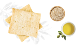 Paul en Pippa Vegan Crackers Quinoa Olijfolie