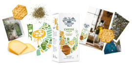 *The Mediterranean Snack Cheese Cracker Olive Oil Glutenvrij