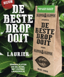 4 Zakjes Vegan Klepper & Klepper Laurier Drop