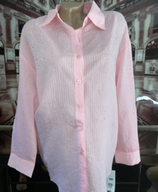 Blouse Pink Strass