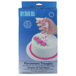 PME Parchment Triangles 50st