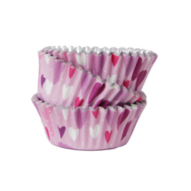 PME Cupcake Cups Hartjes 30 st