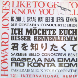 Howard Jones – Like To Get To Know You Well (1984) (12 -INCH)
