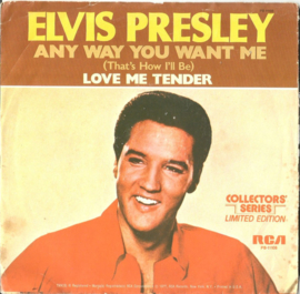 Elvis Presley – Any Way You Want Me (That's How I'll Be) / Love Me Tender (1977)