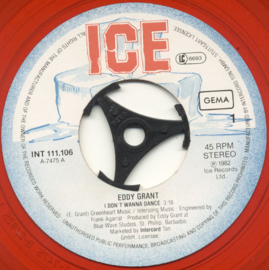 Eddy Grant – I Don't Wanna Dance (1982) (COLOUR VINYL -RED)