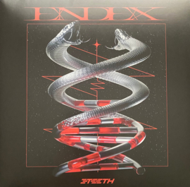 3TEETH ‎– EndEx (2023) (INDUSTRIAL METAL) (LIMITED) (COLOUR VINYL-RED SMOKE)