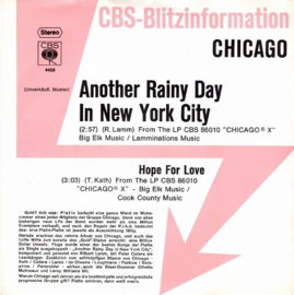 Chicago – Another Rainy Day In New York City (1976) (PROMO)