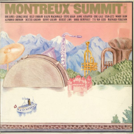 Montreux Summit Volume 2 - Various (oa. GEORGE DUKE, STAN GETZ, THIJS VAN LEER) (1982) (2X-LP)