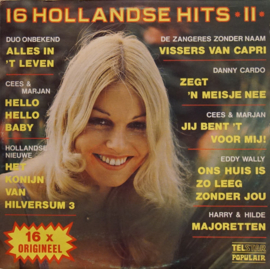 16 Hollandse Hits *11* - Various (oa. TELEVISIE POLKA - DE YANKO'S) (1974) (TELSTAR)