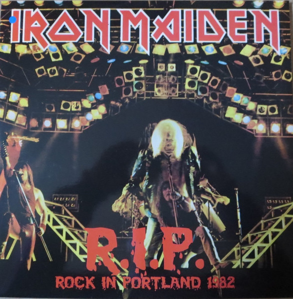 Iron Maiden – R.I.P. Rock In Portland 1982 (2018) (LIMITED) (COLOUR VINYL -BLUE)