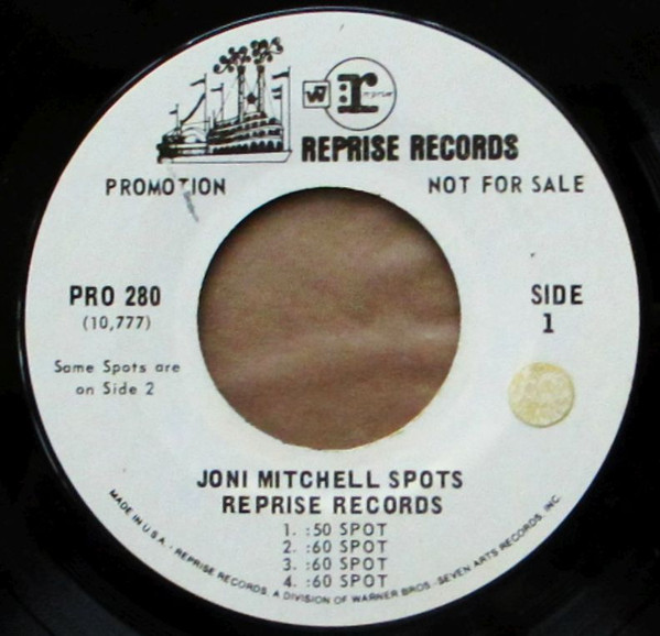 Joni Mitchell ‎– Joni Mitchell Spots – Reprise Records (1968) (PROMO)