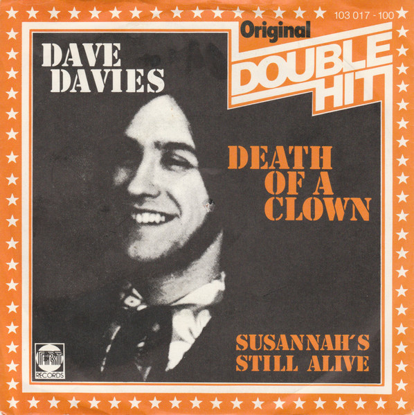 Dave Davies (THE KINKS -member) – Death Of A Clown (1967)