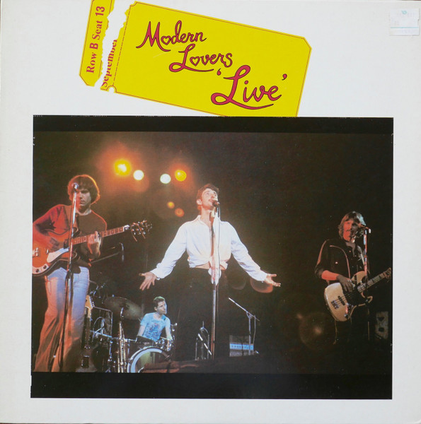 Modern Lovers – Live (1977) (NEW WAVE)