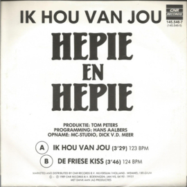 Hepie En Hepie – Ik Hou Van Jou (1989)