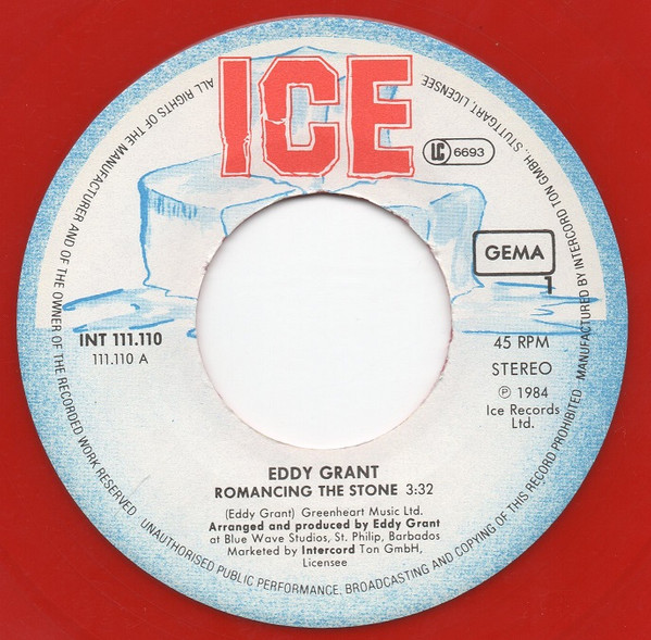 Eddy Grant – Romancing The Stone (1984) (COLOUR VINYL)