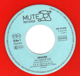 Erasure – Oh L'Amour (1986) (COLOUR VINYL-RED)