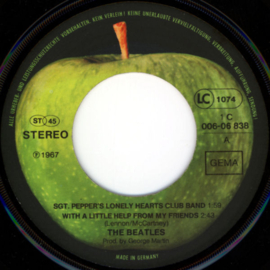 The Beatles – Sgt. Pepper's Lonely Hearts Club Band / With A Little Help From My Friends (1978)