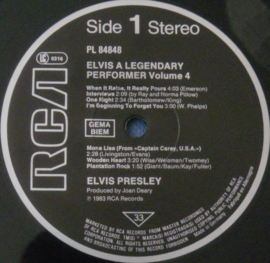 Elvis Presley – A Legendary Performer Volume 4 (1983) (+ BOOKLET)