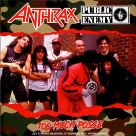 Anthrax & Public Enemy (HIP HOP) – Too Much Posse: Live At Irvine Meadows 1991 (2023) (COLOUR VINYL) (NEW VINYL)