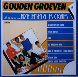 Arne Jansen & Les Cigales ‎– De 14 Beste Van Arne Jansen & Les Cigales (1984) (TELSTAR)