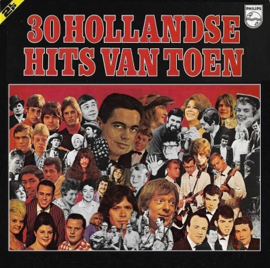 30 Hollandse Hits Van Toen - Various (oa. THE SYMPTOMES - PAULIEN !!!, ARMAND, ROB DE NIJS) (1973) (2X-LP)