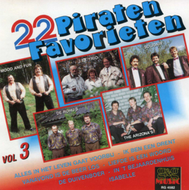 22 Piraten Favorieten Vol.3 (oa. APOLLO TRIO, NOORDERBAR TRIO) (CD)