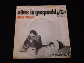 Geert Timmers – Alles Is Gespeeld (1981)