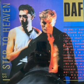 DAF (Deutsch Amerikanische Freundschaft) – 1st Step To Heaven (2023) (LIMITED) (COLOUR VINYL -RED)