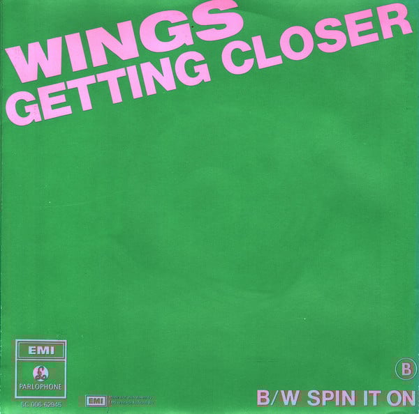 Wings (PAUL McCARTNEY) – Getting Closer (1979)