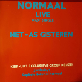 Normaal ‎– Net-As Gisteren (12")