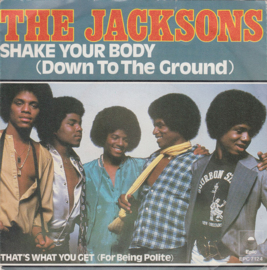 The Jacksons ‎(+ MICHAEL JACKSON) – Shake Your Body (Down To The Ground) (SINGLE/7")