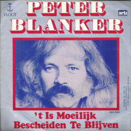 Peter Blanker – 't Is Moeilijk Bescheiden Te Blijven (1981) (COLOUR VINYL)