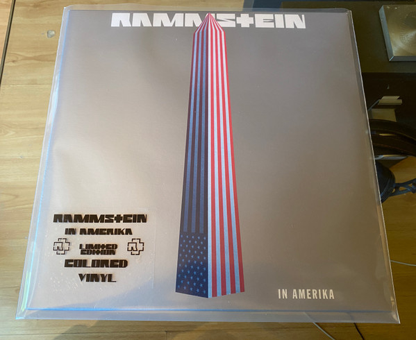 Rammstein – In Amerika (2022) (LIMITED) (BLUE VINYL) (2x-LP)